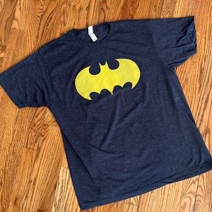 Batman Heather Blue T-Shirt
